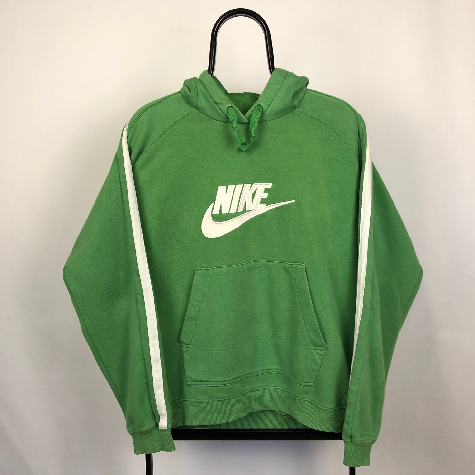 Vintage Nike Hoodie in Green - Men's Medium/Women's Large