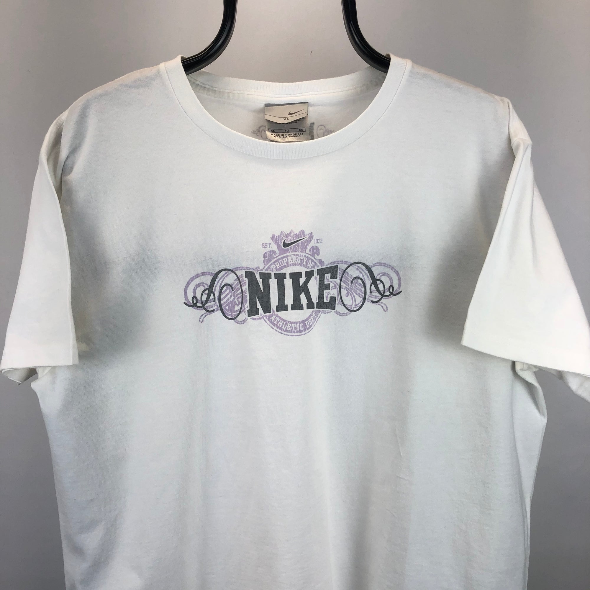 Vintage Nike Spellout Tee - Men's Small/Women's Medium