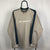 Reebok 1/4 Zip Spellout Sweatshirt - Men's Large/Women's XL