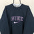 Nike Spellout Sweatshirt in Navy/Purple - Men's Medium/Women's Large
