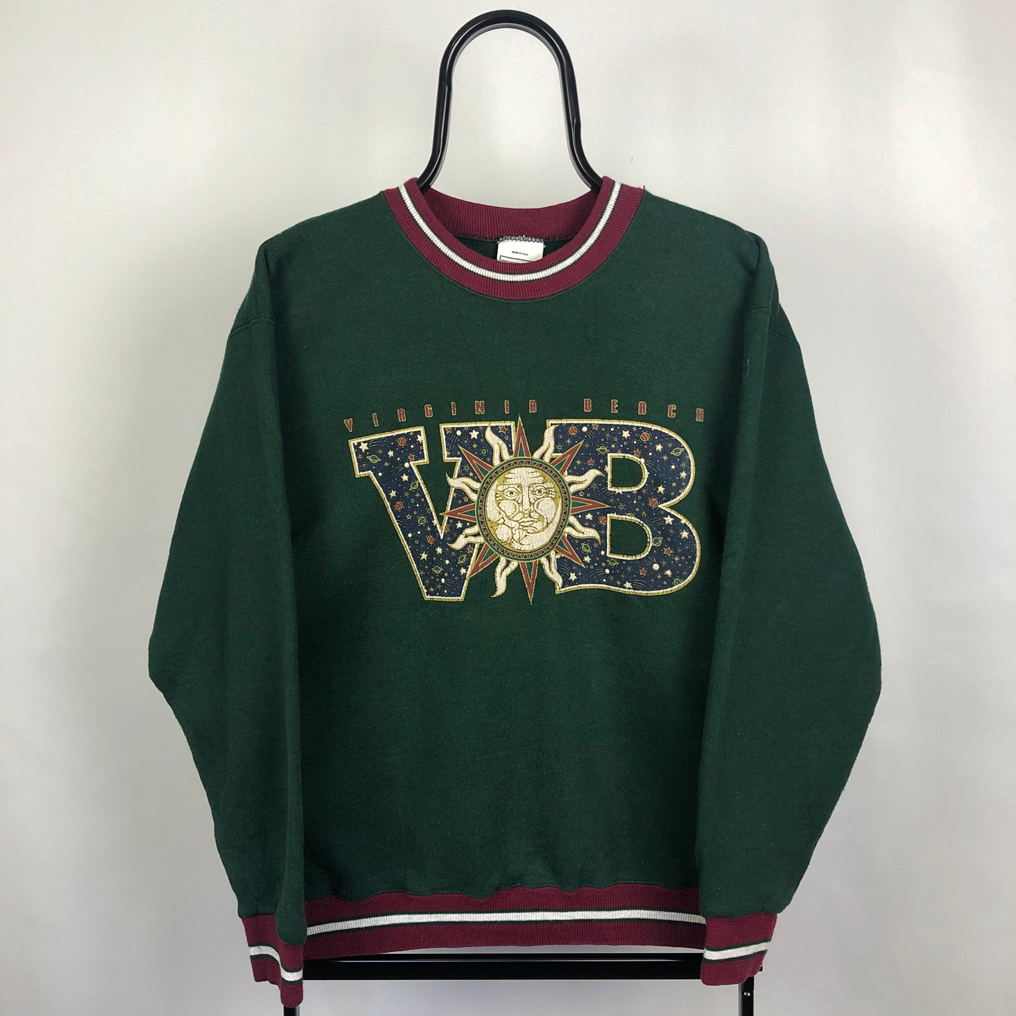 Vintage 'Virginia Beach' Sweatshirt - Men's Small/Women's Medium