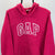 Y2K GAP Hoodie in Pink - Men's XS/Women's Small
