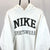 Vintage Nike Spellout Hoodie in White - Men's Medium/Women's Large