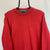 Vintage Hugo Boss Embroidered Logo Sweatshirt in Red - Men's Medium/Women's Large