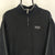Lonsdale 1/4 Zip Sweatshirt in Black - Men's Medium/Women's Large