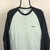 Adidas Embroidered Small Spellout Sweatshirt in Baby Blue/Navy - Men's Medium/Women's Large