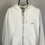Nike Embroidered Small Swoosh Jacket in White - Men's Large/Women's XL