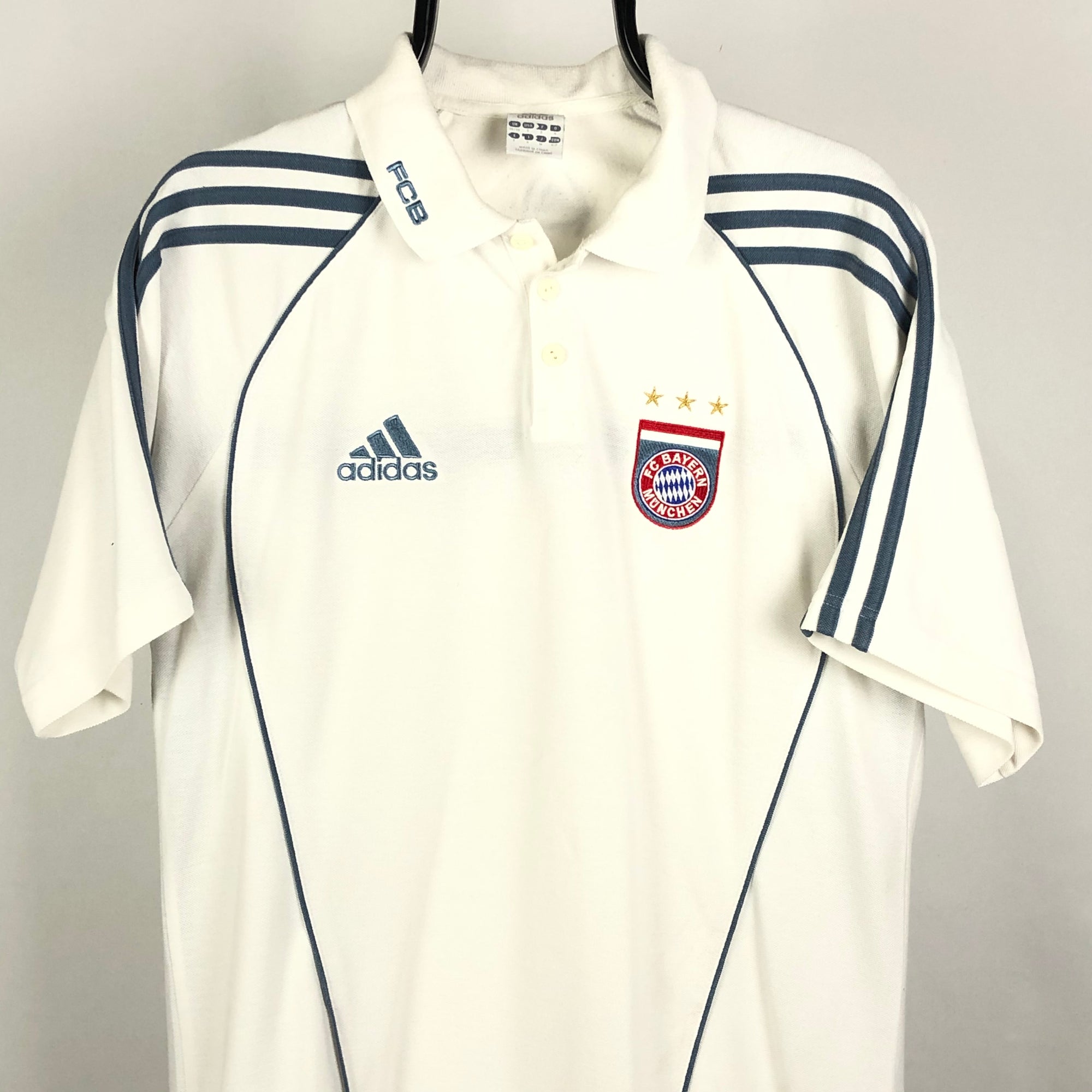 Adidas Bayern Munich Polo Shirt - Men's Medium/Women's Large
