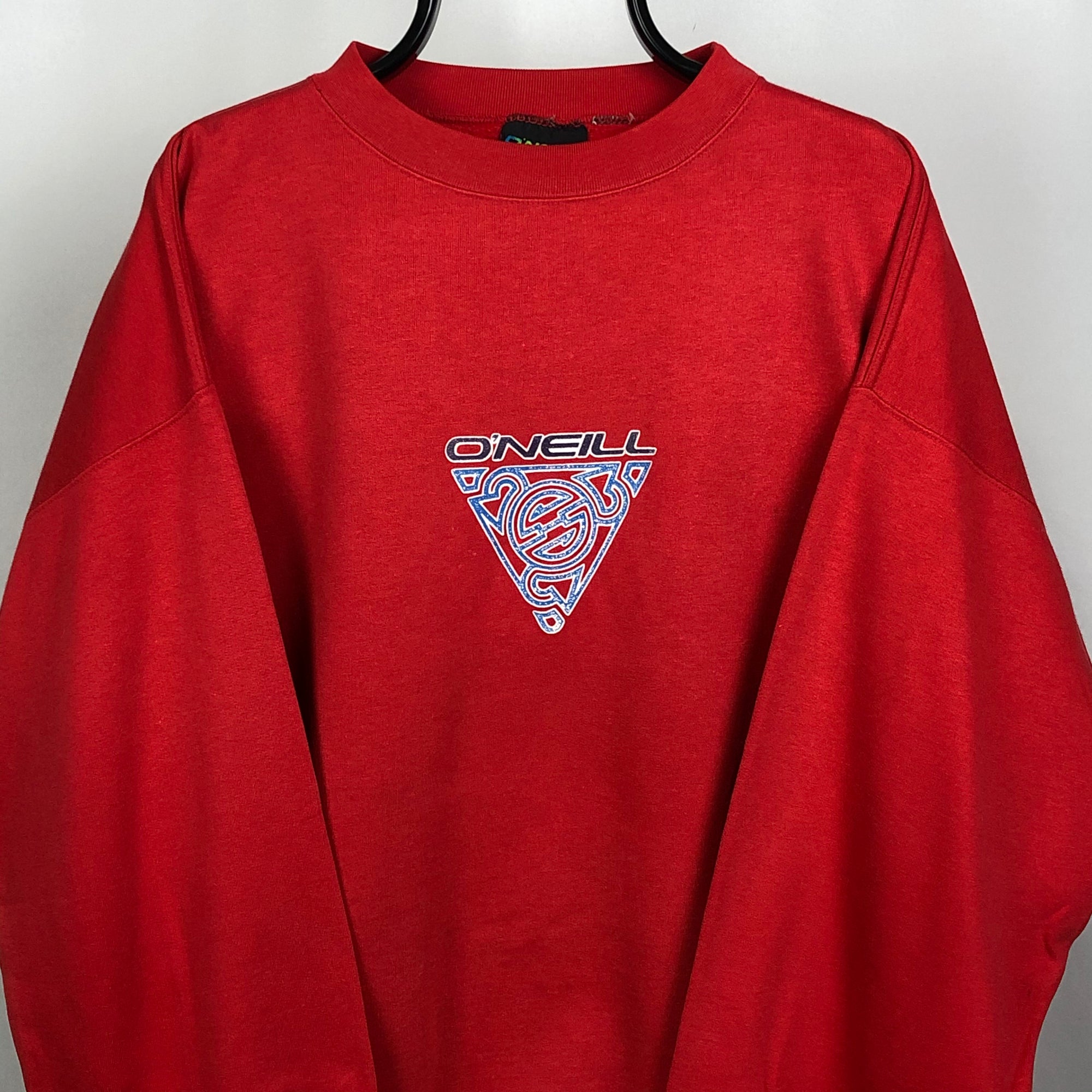 O'Neill Graphic Sweatshirt in Red - Men's Large/Women's XL