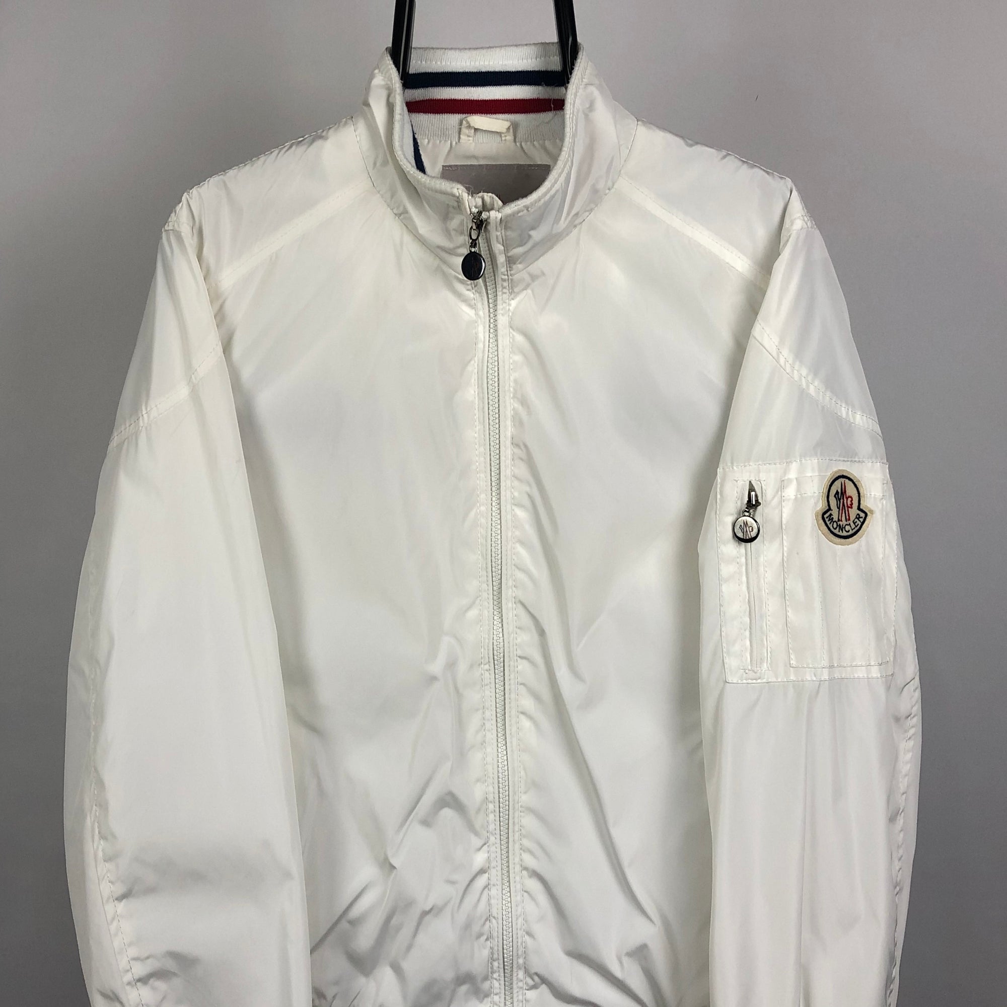 Moncler Jacket in White - Men's Medium/Women's Large