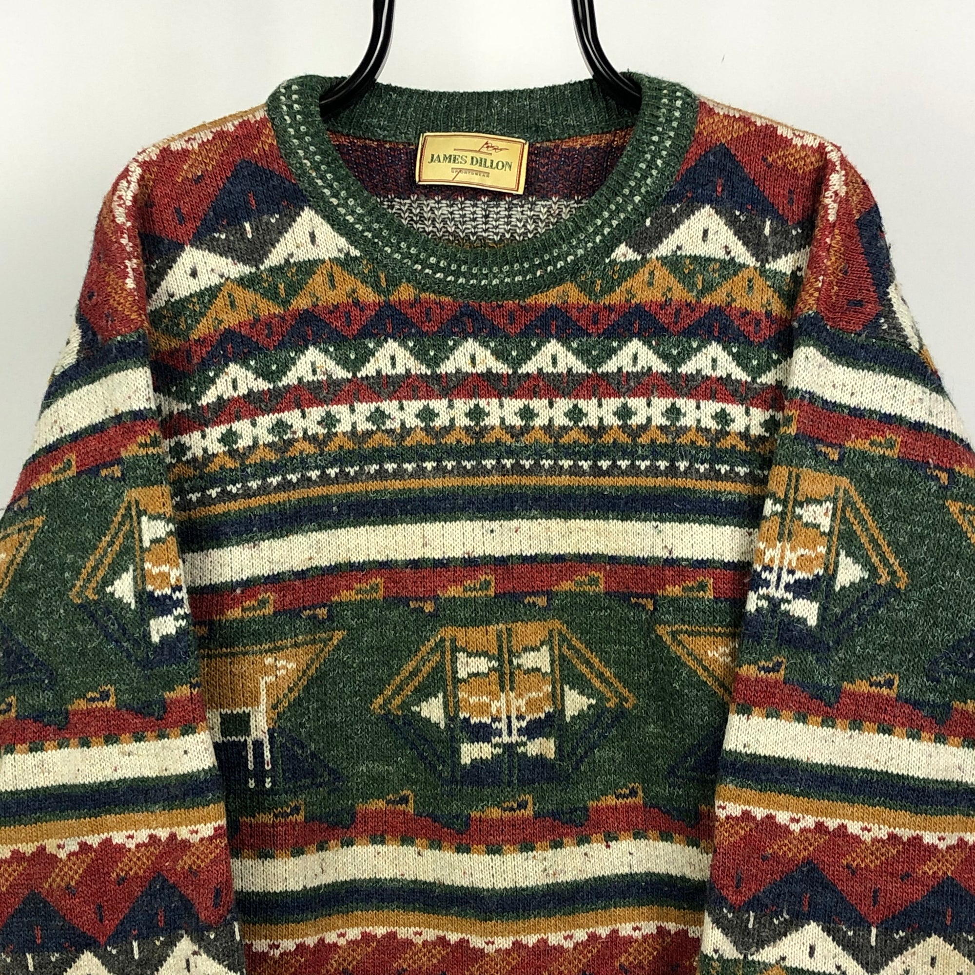 Vintage Wool Sweatshirt - Men's Medium/Women's Large