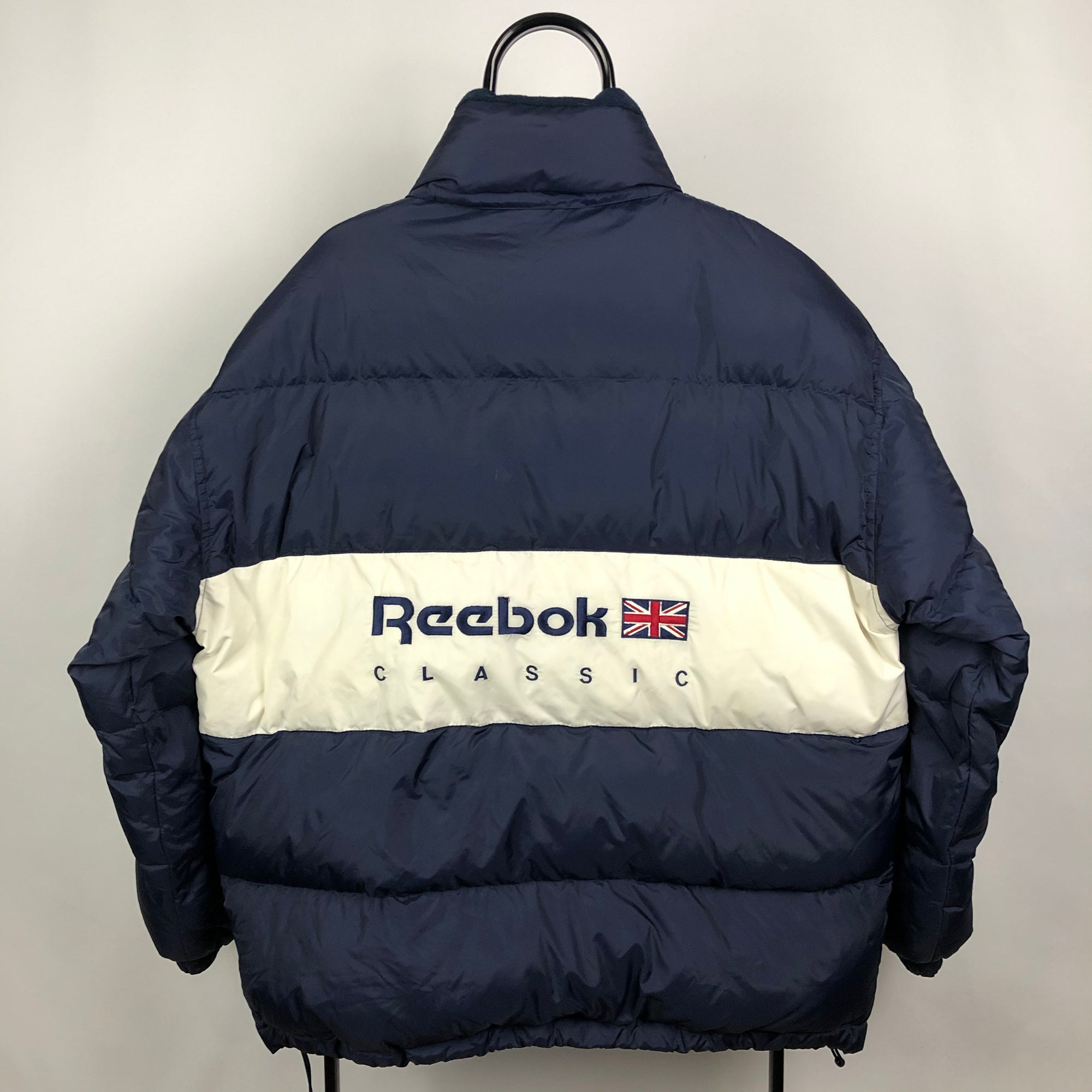 Vintage Reebok Classic Puffer Jacket - Men's XL/Women's XXL
