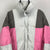 Vintage Ellesse Puffer Jacket in Pink/Grey - Men's Medium/Women's Large