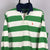 Polo Rugby Shirt in Green/White - Men's Medium/Women's Large