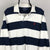 Polo Rugby Shirt in Navy/White - Men's Large/Women's XL
