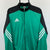 VINTAGE ADIDAS TRACK JACKET IN GREEN & BLACK - MEN'S LARGE/WOMEN'S XL