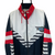 Vintage 90s Hummel Track Jacket in Navy, White & Red - Men's XL/Women's XXL