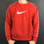 Vintage Nike Sweatshirt with Embroidered Swoosh - Large - Vintique Clothing