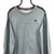 Adidas Embroidered Small Logo Sweatshirt in Grey & Black - Men's Medium/Women's Large