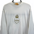 Vintage 90s Trussardi Sweatshirt in White & Gold - Men's Medium/Women's Large