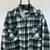 Vintage Checkered Fleece Jacket - Men's XXL/Women's XXXL