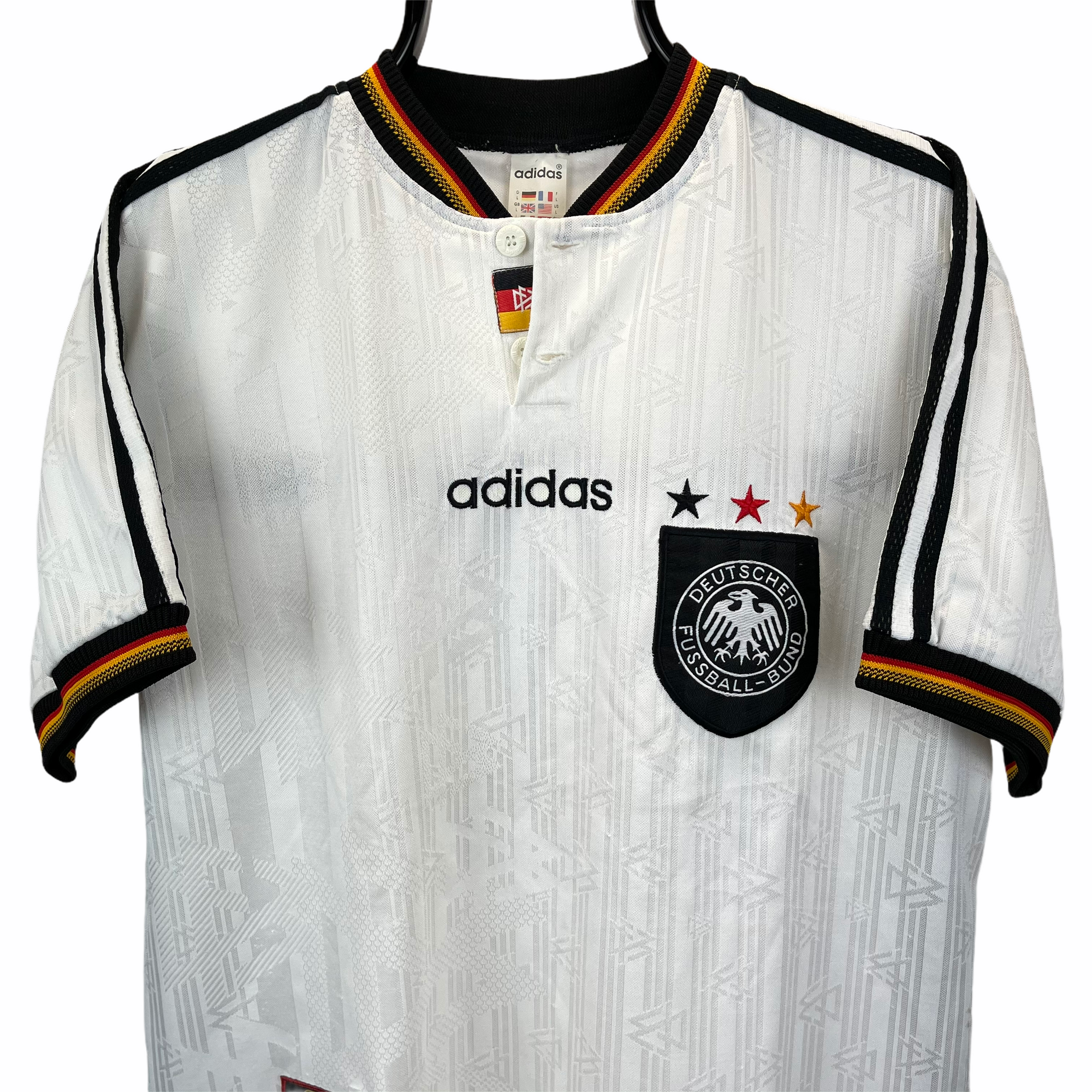 Incredibly Rare Germany Euro 96 Home Shirt - Men's Large/Women's XL