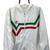 Vintage Adidas Track Jacket in White, Green & Red - Men's Medium/Women's Large