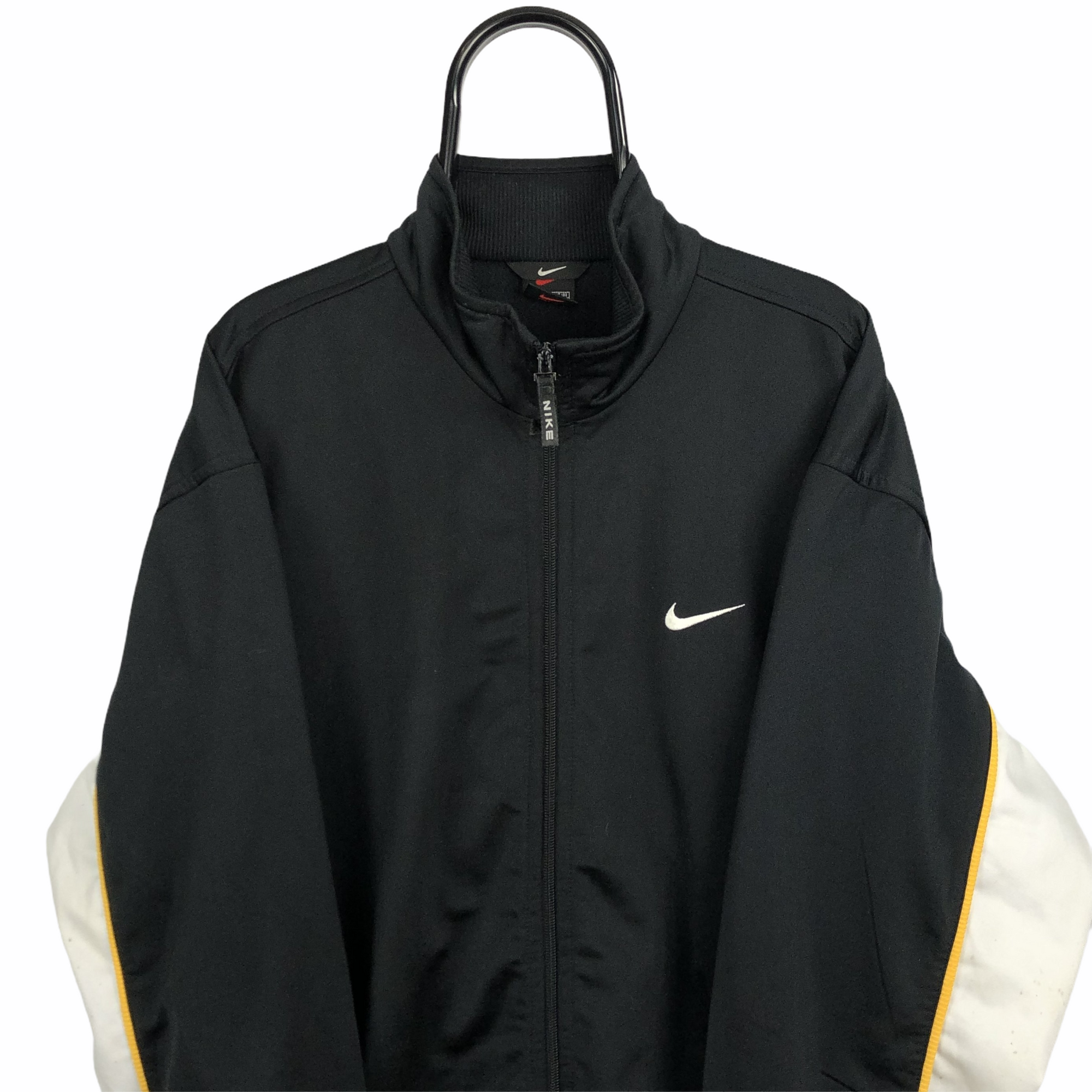 Vintage 90s Nike Embroidered Swoosh Track Jacket - Men's XL/Women's XXL