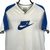Vintage Nike Spellout Tee in White & Blue - Men's Large/Women's XL