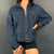 Vintage Nike Nylon Jacket with Denim Look - Medium