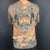 Distressed Vintage Harley Davidson T-Shirt - Large - Vintique Clothing