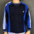 Vintage Adidas Sweatshirt in Navy, Blue & White - Vintique Clothing