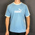 Vintage Puma T-Shirt in Baby Blue & White - Vintique Clothing