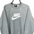 Nike Spellout Sweatshirt in Grey & White - Men's Large/Women's XL