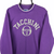 Vintage Sergio Tacchini Sweatshirt in Purple - Men's Medium/Women's Large