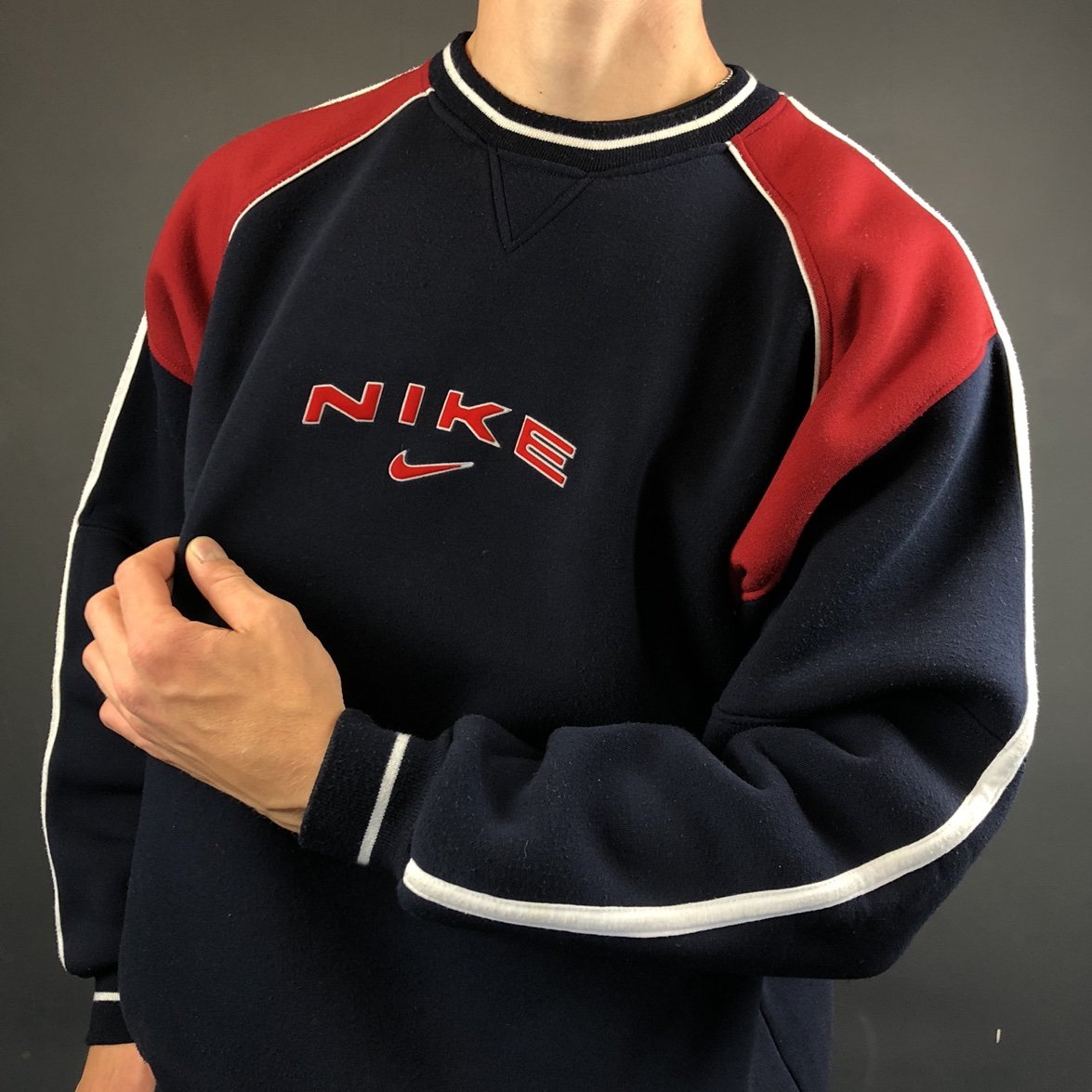 Vintage Nike Spellout Sweatshirt - Vintique Clothing