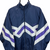 VINTAGE 90S ADIDAS TRACK JACKET IN NAVY, WHITE & PURPLE - MEN'S XL/WOMEN'S XXL