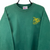 Vintage 90s Miner Print Heavyweight Sweatshirt in Green - Men's Large/Women's XL