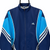 VINTAGE 90S ADIDAS TRACK JACKET IN NAVY, LIGHT BLUE & WHITE - MEN'S MEDIUM/WOMEN'S LARGE