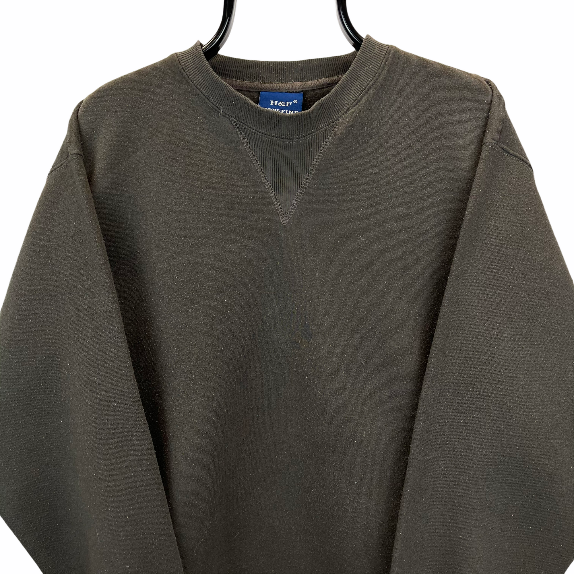 Vintage Plain Brown Sweatshirt - Men's Large/Women's XL