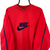 Vintage Nike Spellout Sweatshirt in Red & Navy - Men's Large/Women's XL