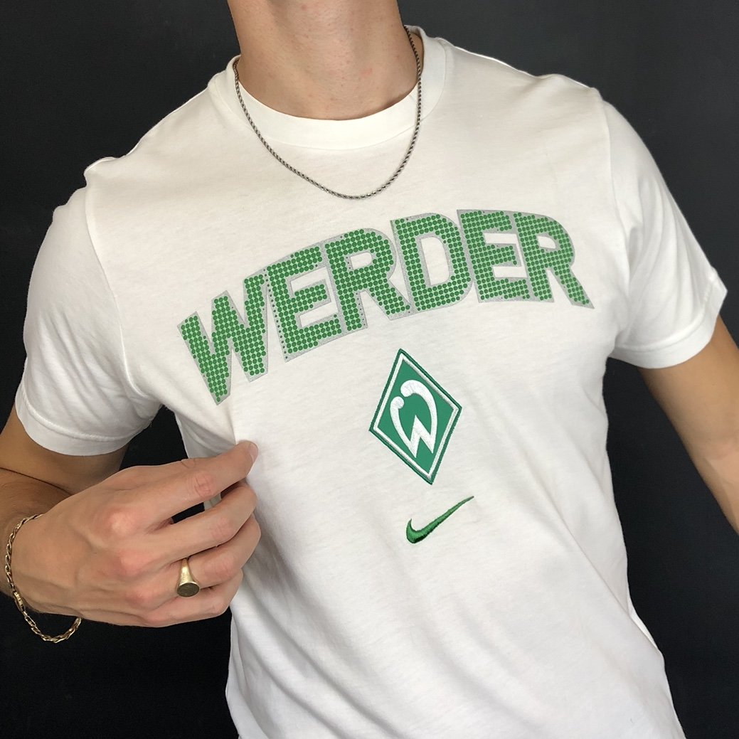 Vintage Werder Bremen Nike T-Shirt - Medium - Vintique Clothing