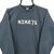 Vintage Nike Spellout Sweatshirt in Washed Charcoal - Men's XS/Women's Small