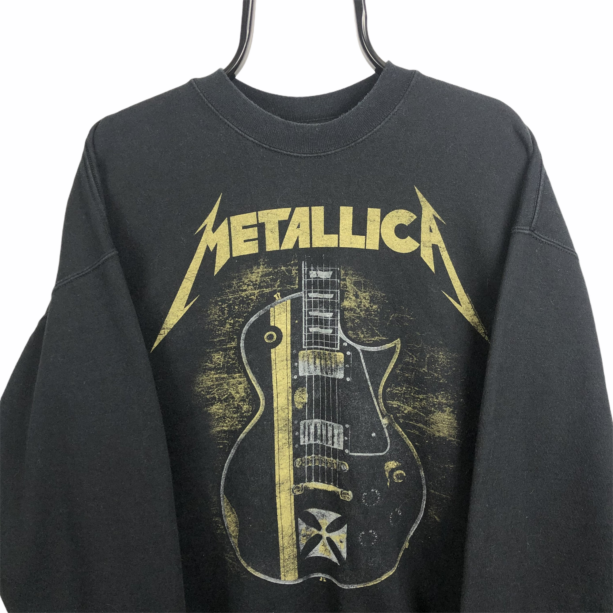 Vintage Metallica Sweatshirt in Black - Men's XL/Women's XXL