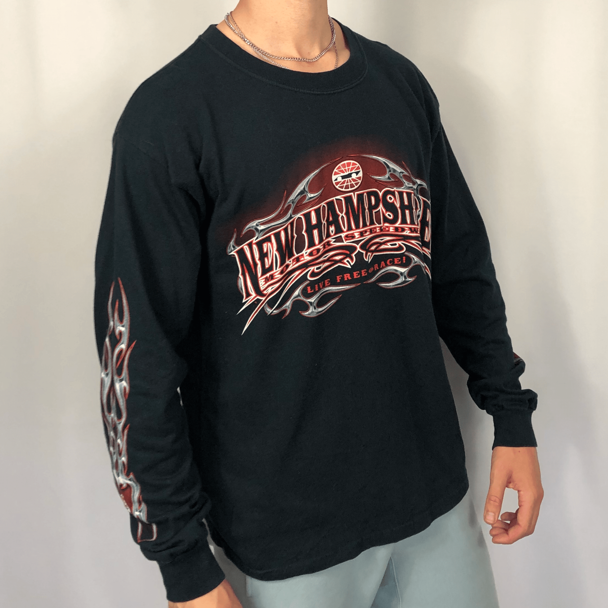 Vintage 'New Hampshire Speedway' T-Shirt - Large - Vintique Clothing