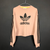 Adidas Crop Logo Sweatshirt - Medium - Vintique Clothing