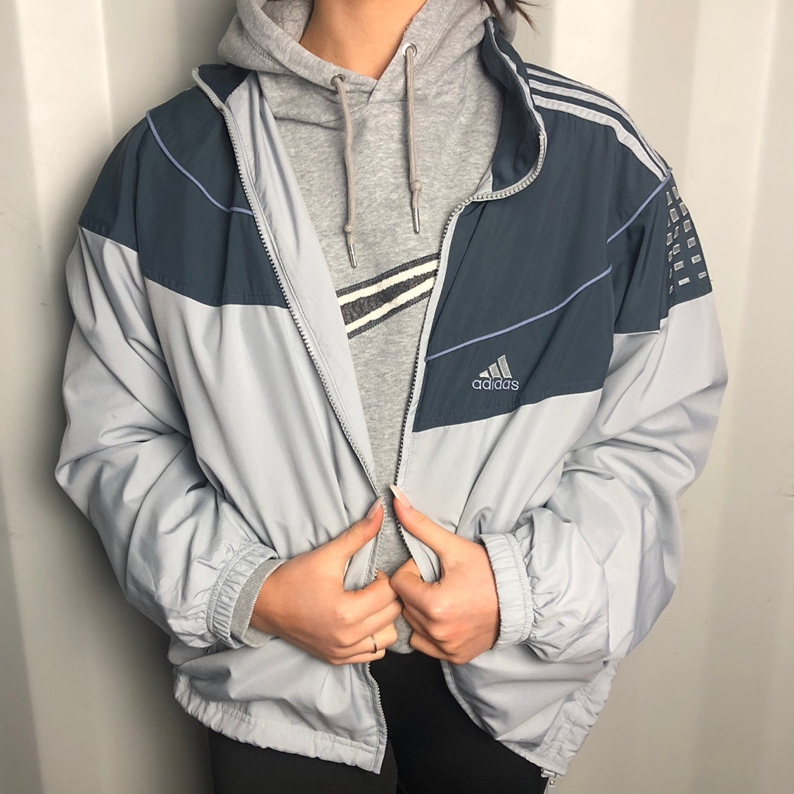 Vintage Adidas Track Jacket - Men's Small/Women's Medium