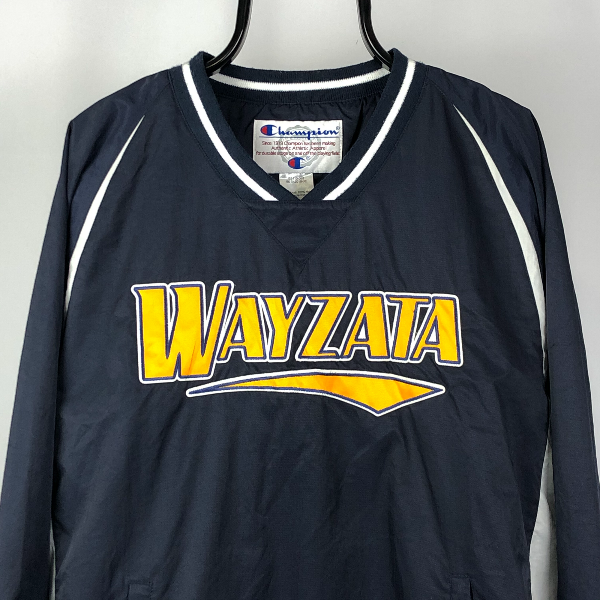 Vintage Champion Wayzata Nylon Sweatshirt - Men's Medium/Women's Large