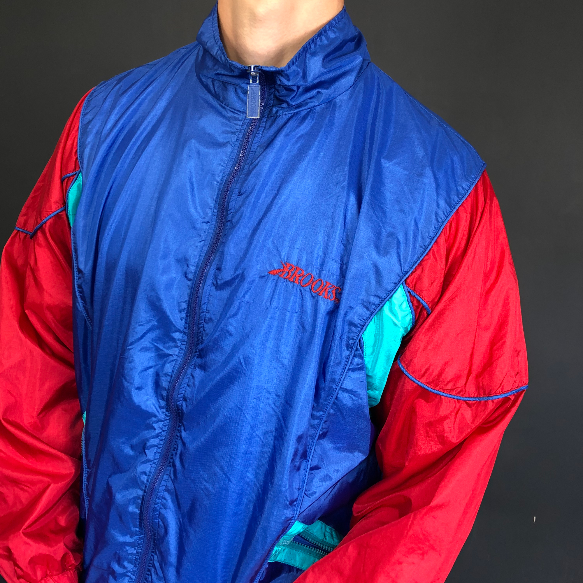 Vintage 'Brooks' Track jacket - Large - Vintique Clothing