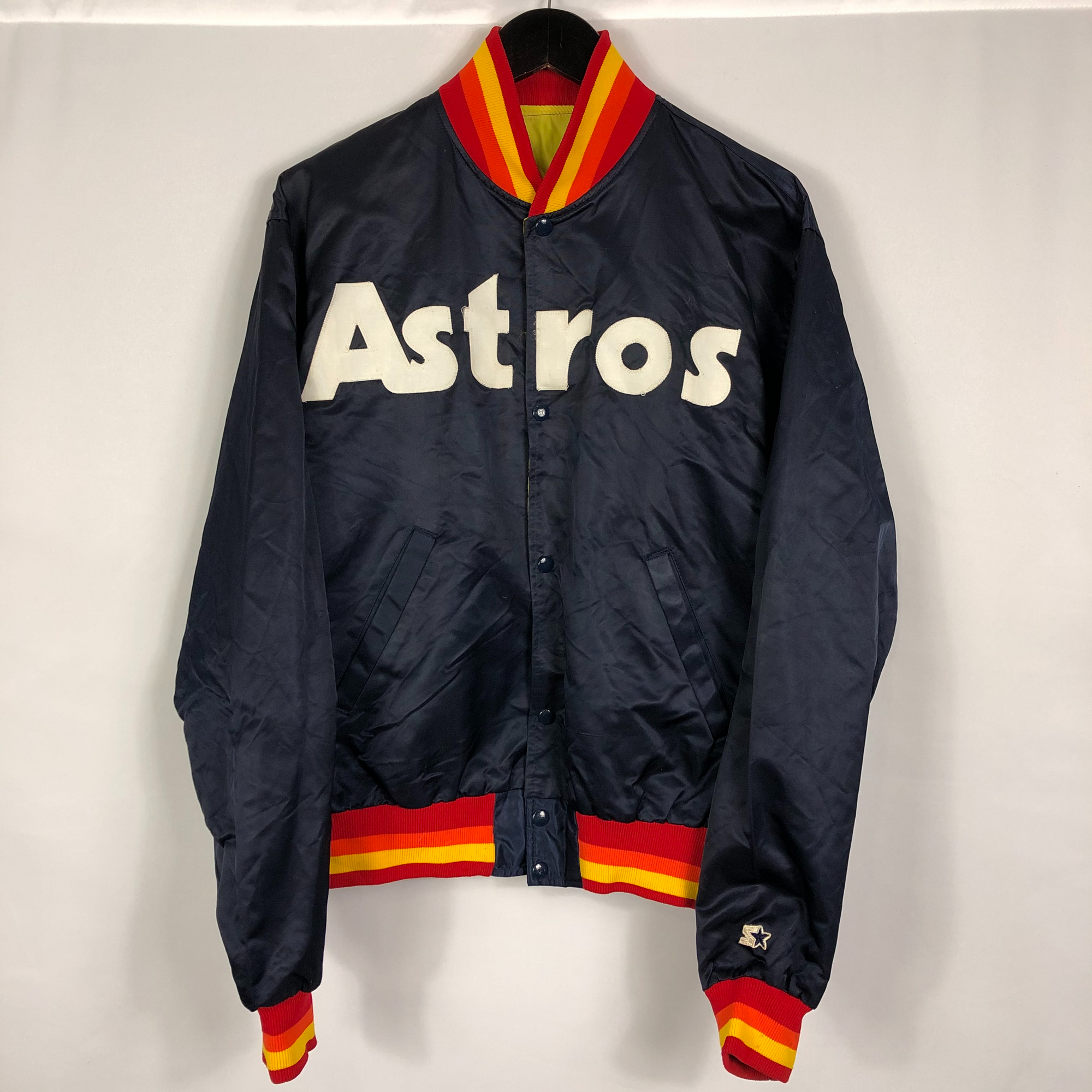 Vintage Astros Starter Jacket - Men's Medium/Women's Large